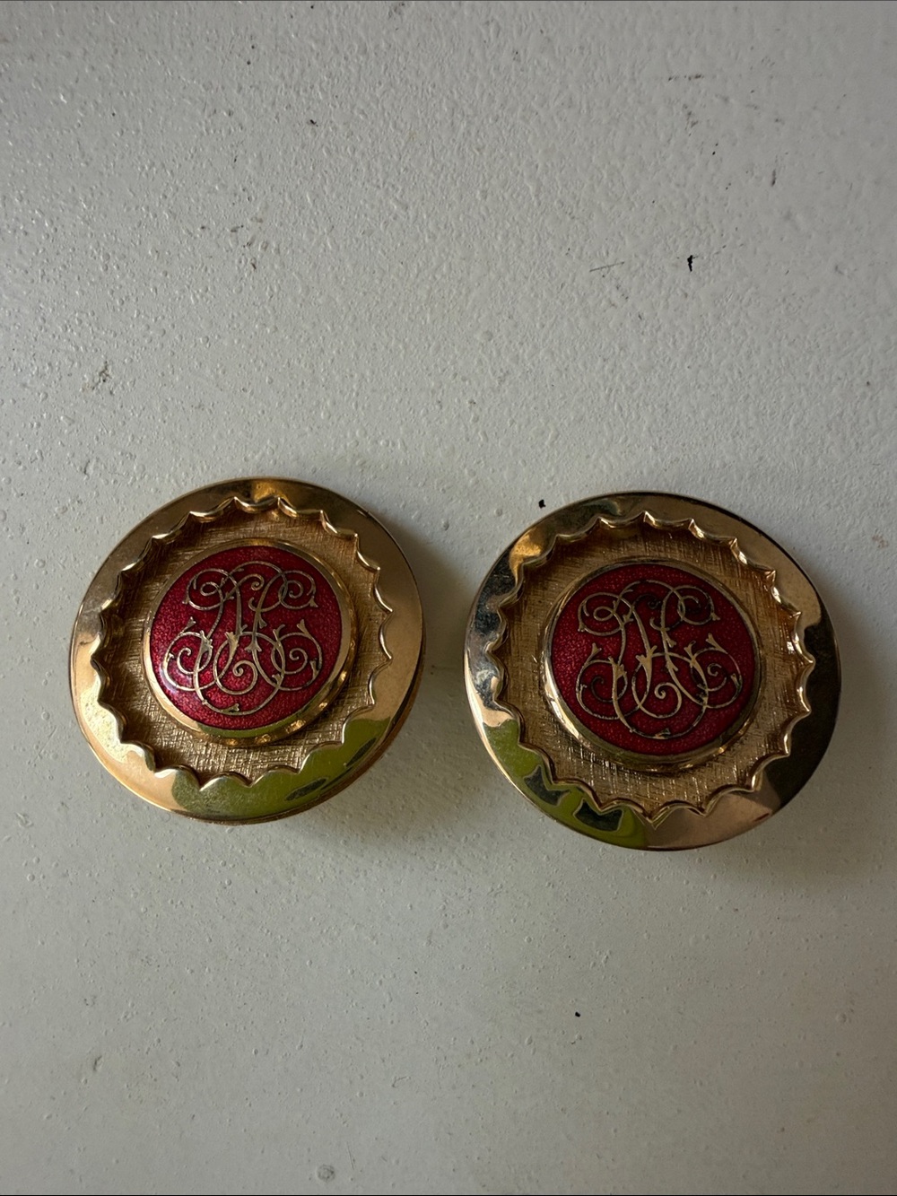 Kramer clip on earrings